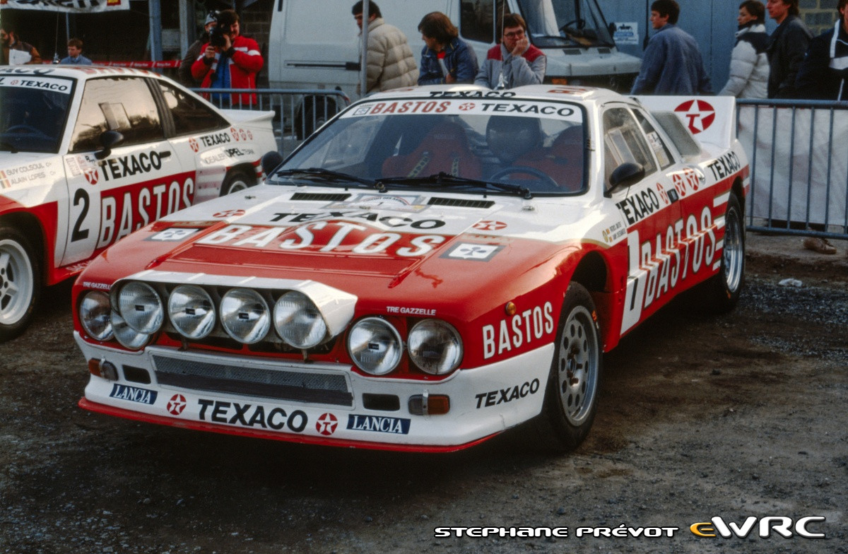Snijers Patrick − Colebunders Dany − Lancia 037 Rally − Circuit des ...