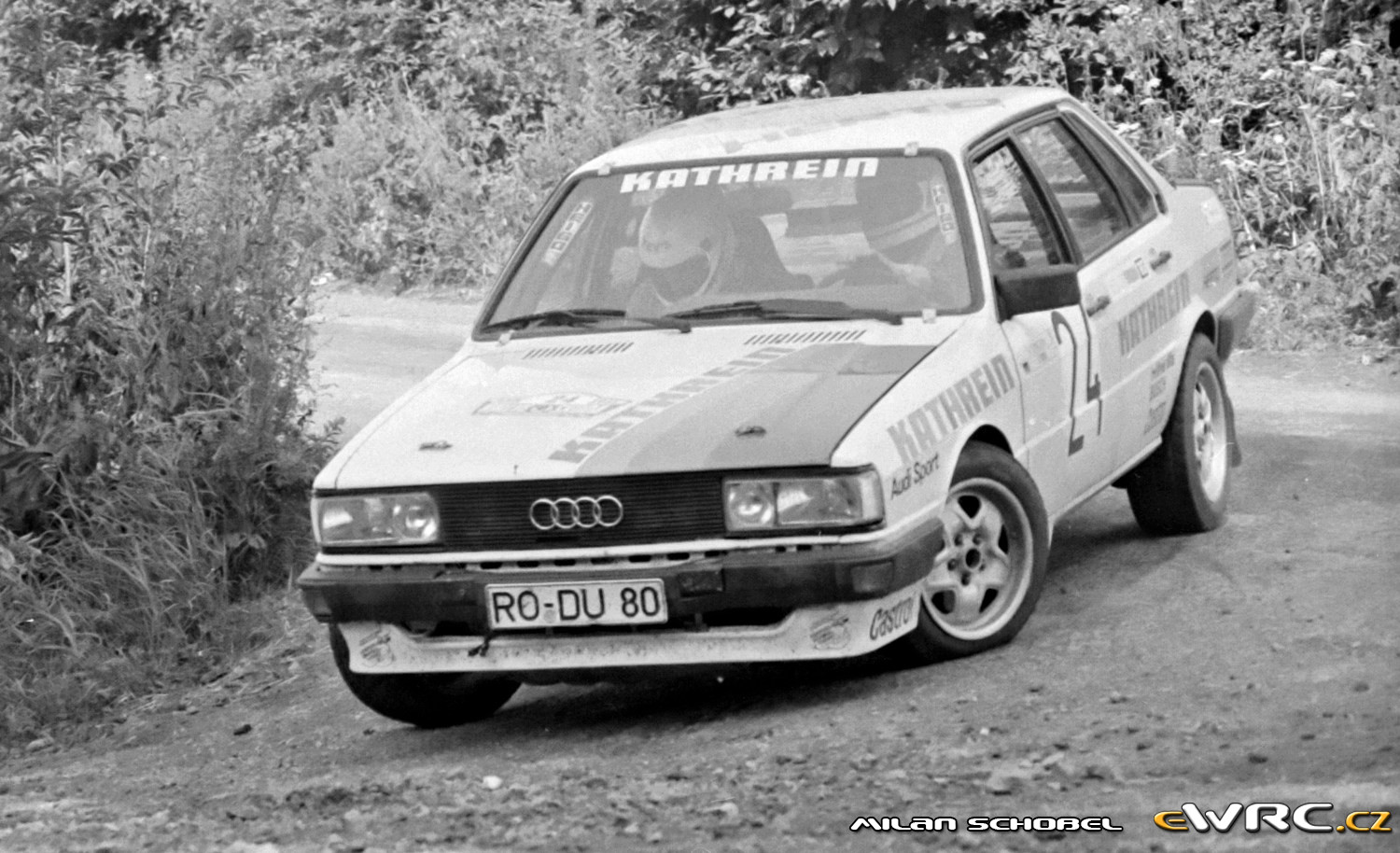 Hermann Tomczyk − Johann Steil − Audi 80 Quattro − Rallye ...