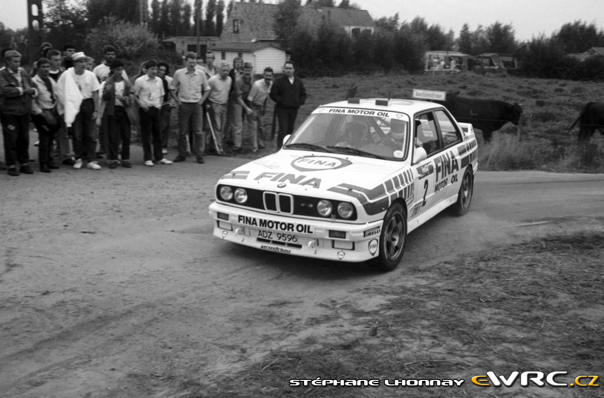 Duez Marc − Lopes Alain − BMW M3 E30 − Omloop van Vlaanderen 1989