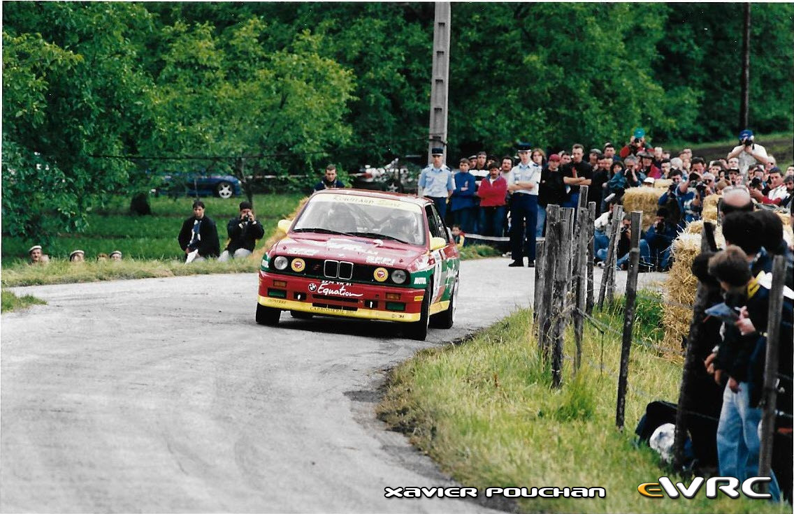 Rouillard Patrick − Defay Patrick − BMW M3 E30 − Rallye National de ...