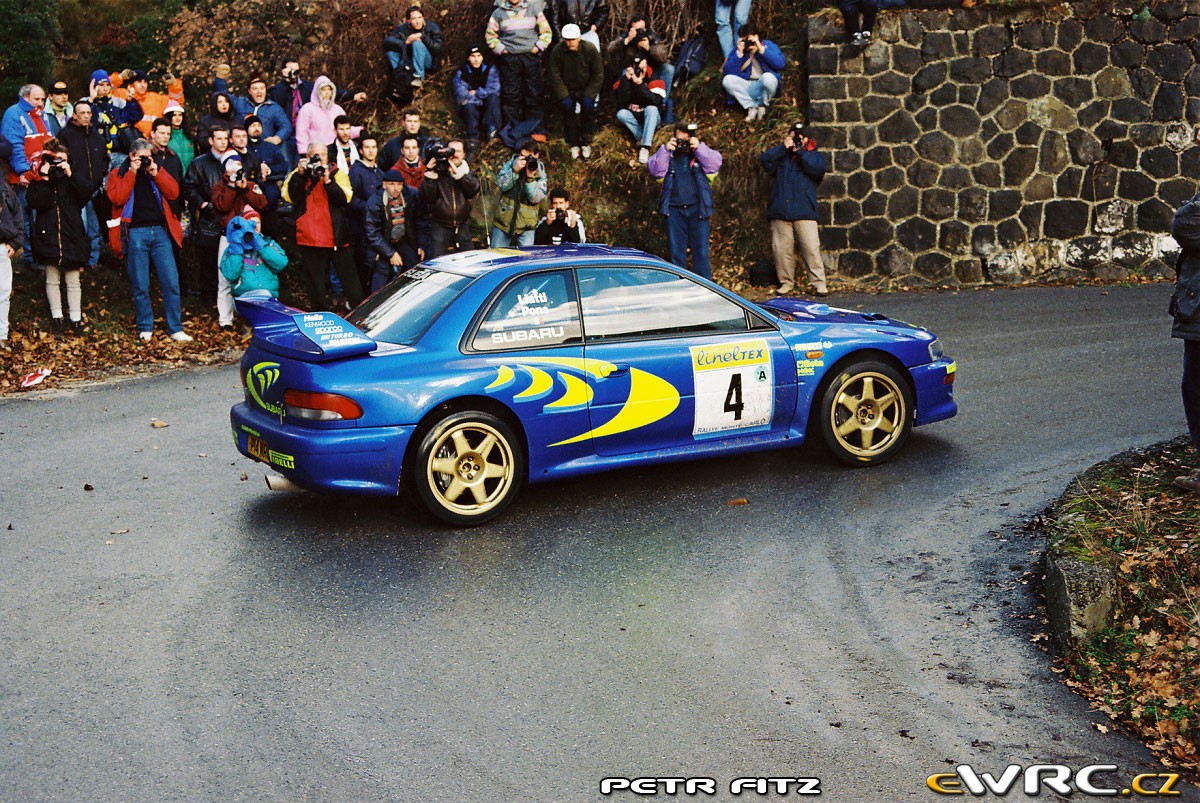 Piero Liatti − Fabrizia Pons − Subaru Impreza S5 WRC '98 −