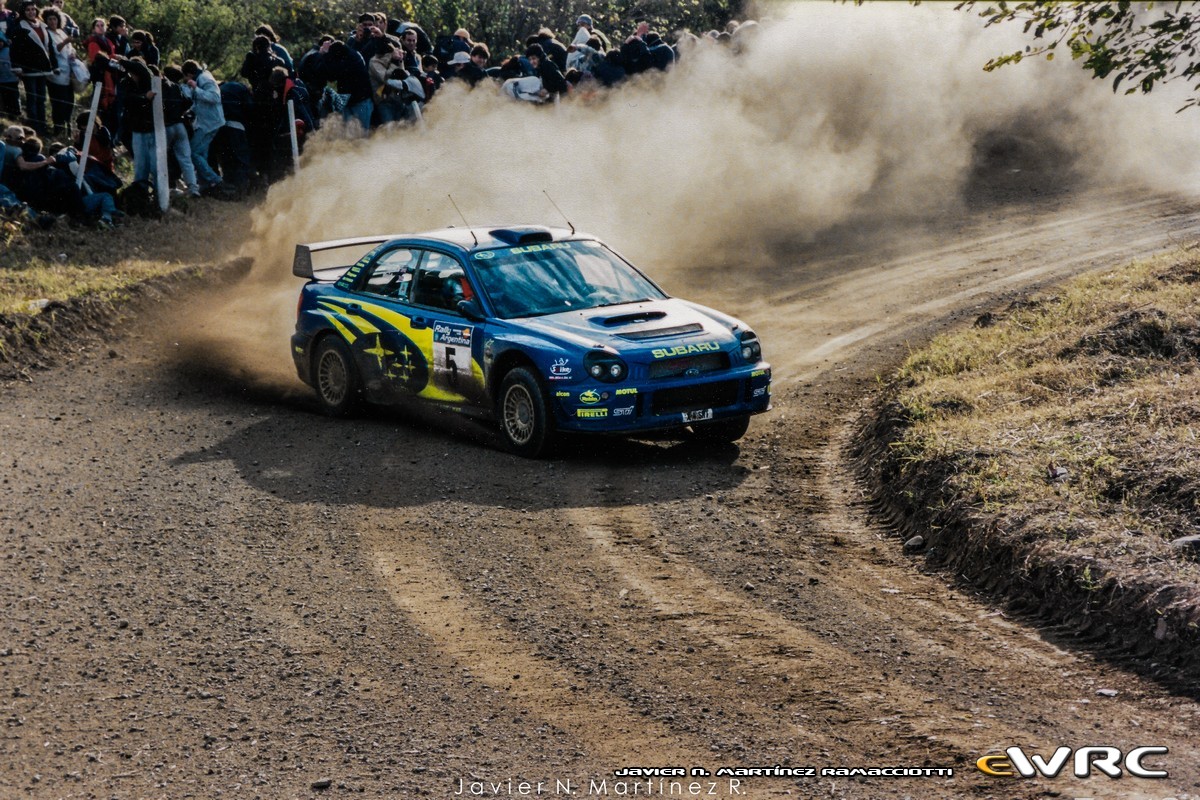 Richard Burns − Robert Reid − Subaru Impreza S7 WRC '01 −