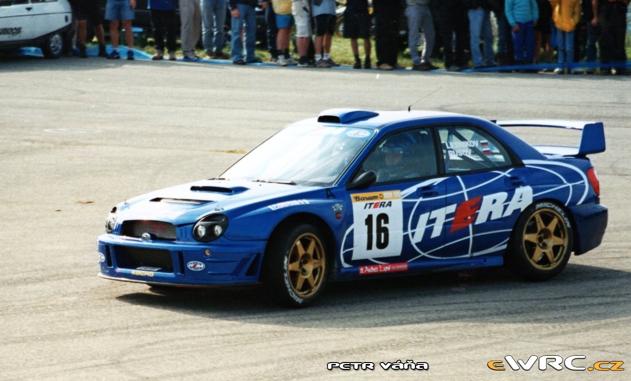 Alexander Lesnikov − Andrey Rusov − Subaru Impreza S7 WRC