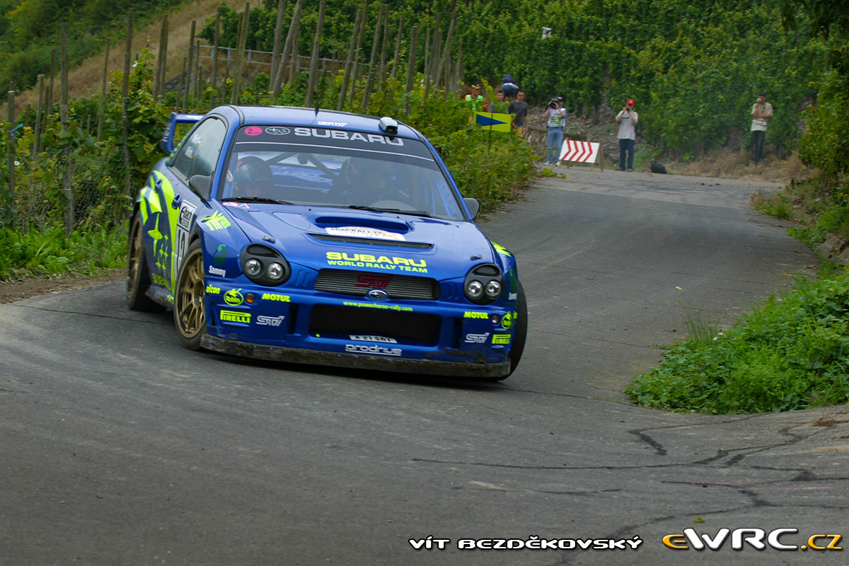 Achim Mörtl − Klaus Wicha − Subaru Impreza S7 WRC '01 −