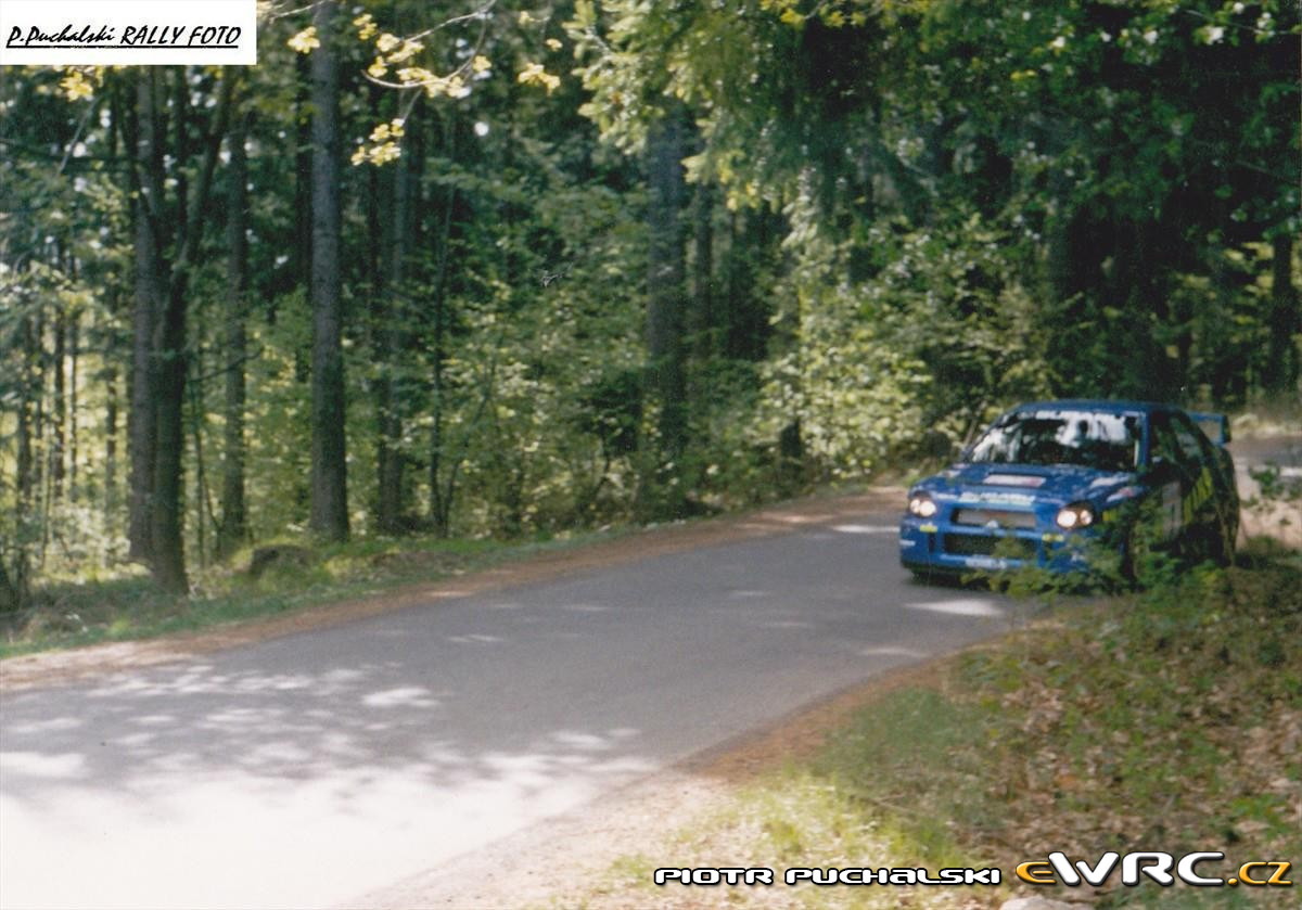 Leszek Kuzaj − Magdalena Lukas − Subaru Impreza S7 WRC '01