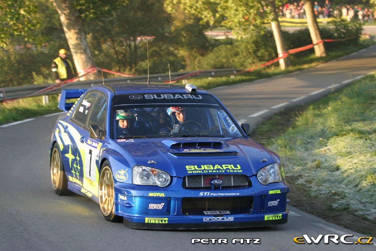 Petter Solberg − Phil Mills − Subaru Impreza S9 WRC '03 −
