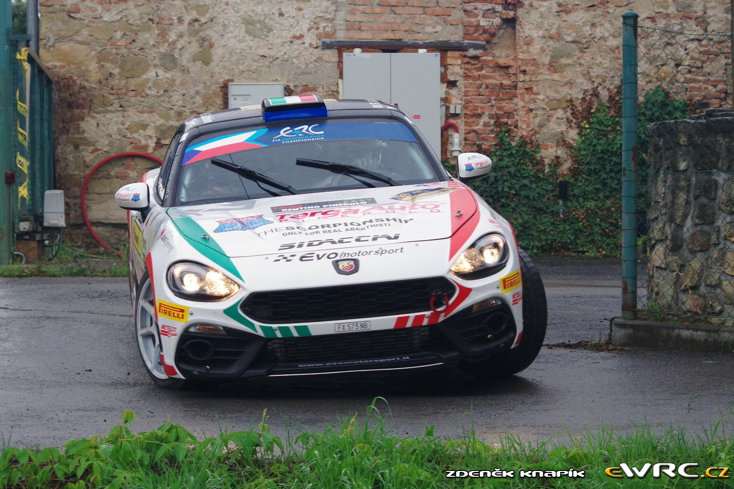 Roberto Gobbin − Alessandro Cervi − Abarth 124 Rally RGT − ...